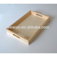 Wholesale Rectangle Cheap Wood Trays