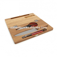 Customized ecofriendly bamboo kitchen utensil set