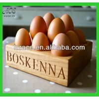 wooden egg tray