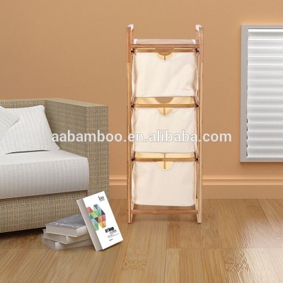 Wholesale Bathroom Bamboo Laundry Basket