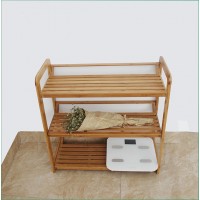 3 Tier Bamboo Shoe Shelf Shoe Rack