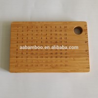 Bamboo math learning wooden counting toys